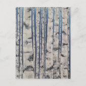 Carte Postale Birch tree Morse Code (Devant)