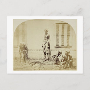 Carte Postale Bird-Catcher, Low Caste Hindus à Delhi, 19e cen