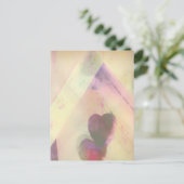 Carte Postale Bird House Heart Abstract (Debout devant)