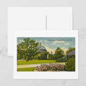 Carte Postale Bird House Zoological Park Detroit, Michigan (Devant / Derrière)