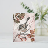 Carte Postale Bird on Branch Oracle Peace Card (Debout devant)