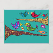 Carte Postale Bird Talk Postcard (Devant)