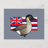 Carte Postale Birdable d'État d'Hawaii : Nene (Devant)