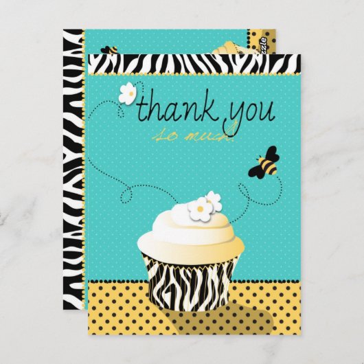 Carte postale Birday Bee TY (Devant / Derrière)