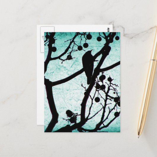 Carte Postale Birdie (Devant/Arrière en situation)