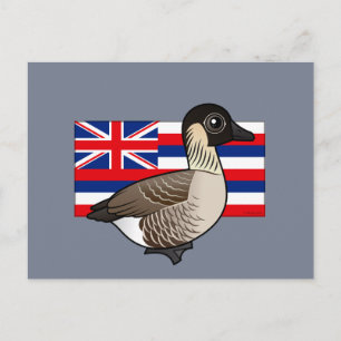 Carte Postale Birdorable d'État d'Hawaii : Nene