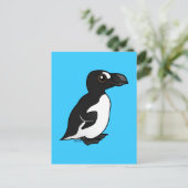 Carte Postale Birdorable Great Auk (Debout devant)
