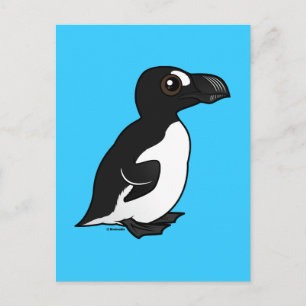 Carte Postale Birdorable Great Auk