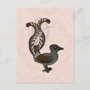 Carte Postale Birdorable Superbe Lyrebird