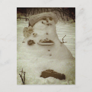 Carte Postale Birdy le Snowman