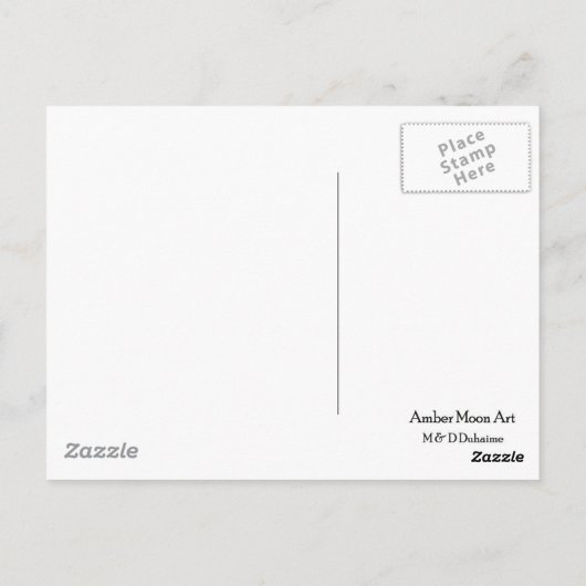 Carte Postale Birkshires (Dos)