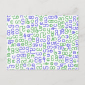 Carte Postale birman (Devant)