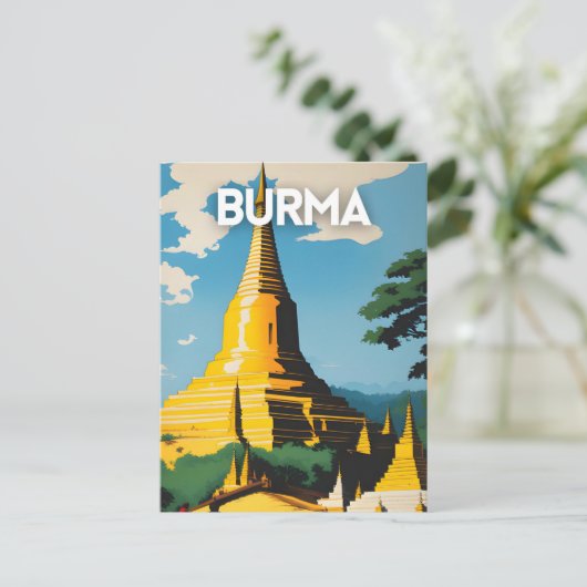 Carte Postale Birmanie (Debout devant)