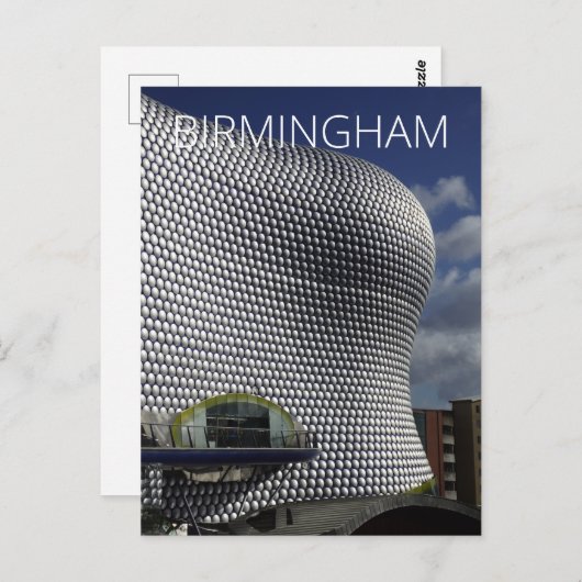 Carte Postale Birmingham (Devant / Derrière)