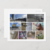 Carte Postale Birmingham (Devant / Derrière)