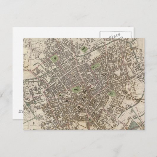 Carte Postale Birmingham (Devant / Derrière)