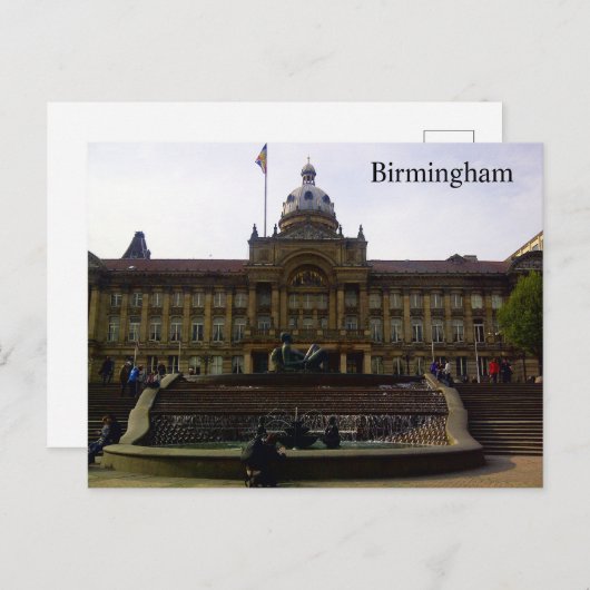 Carte Postale Birmingham (Devant / Derrière)