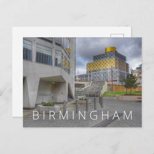 Carte Postale Birmingham (Devant / Derrière)