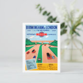 Carte Postale Birmingham à Londres - Royaume-Uni (Debout devant)