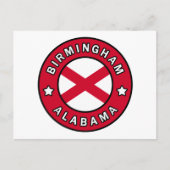 Carte Postale Birmingham Alabama (Devant)