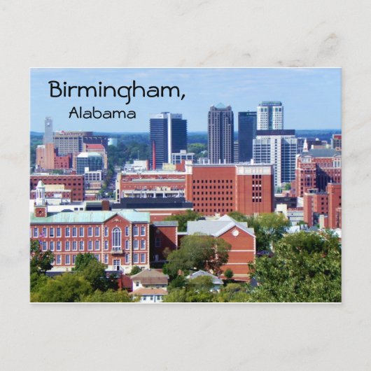 Carte Postale Birmingham (Alabama) (Devant)