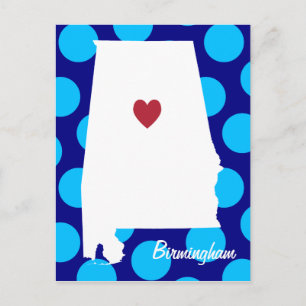 Carte postale Birmingham Alabama