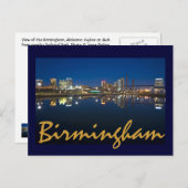 Carte Postale Birmingham, Alabama, États-Unis (Devant / Derrière)
