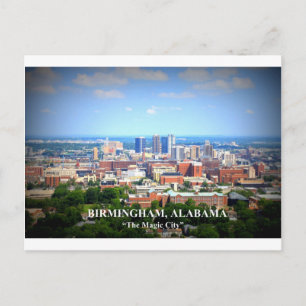 Carte Postale Birmingham, Alabama Skyline
