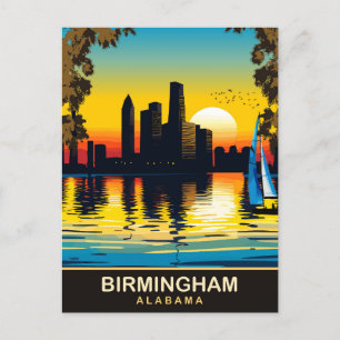 Carte Postale Birmingham Alabama, Voyage