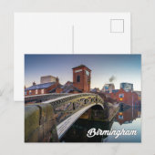 Carte Postale Birmingham, Angleterre (Devant / Derrière)