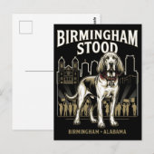 Carte Postale Birmingham Stood Bloodhound Civil Rights Heritage  (Devant / Derrière)