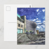 Carte Postale Birmingham Watercolor (Devant / Derrière)