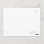 Carte Postale Birthday (Dos)