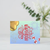 Carte Postale Birthday Bliss (Debout devant)