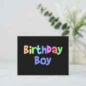 Carte Postale Birthday Boy (Debout devant)