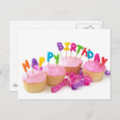 Carte Postale Birthday-cake-happy.jpg (Devant / Derrière)