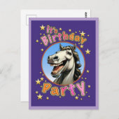 Carte Postale Birthday Party (Devant / Derrière)