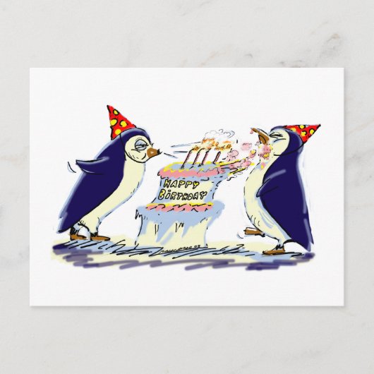 Carte Postale BiRtHdAy PeNgUiN (Devant)