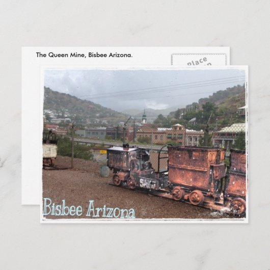 Carte postale Bisbee (Devant / Derrière)