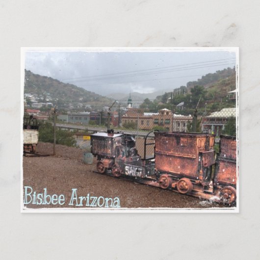 Carte postale Bisbee (Devant)