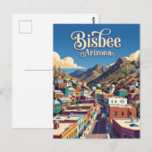Carte Postale Bisbee États-Unis (Devant / Derrière)