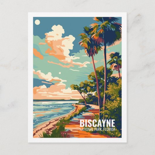 Carte Postale Biscayne National Park Florida USA National Parks (Devant)