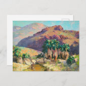 Carte Postale Bischoff - Palm Canyon (Devant / Derrière)