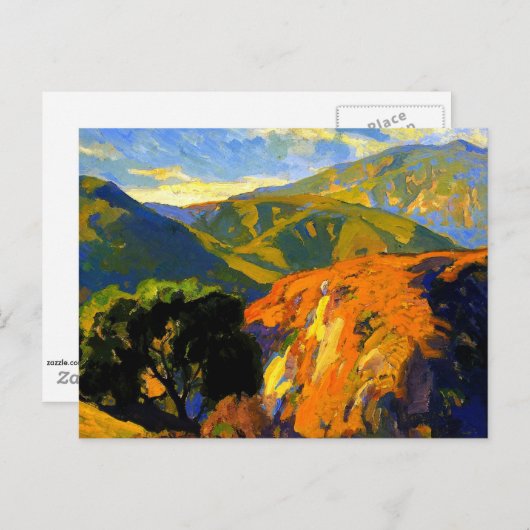 Carte Postale Bischoff - Pasadena Foothills (Devant / Derrière)