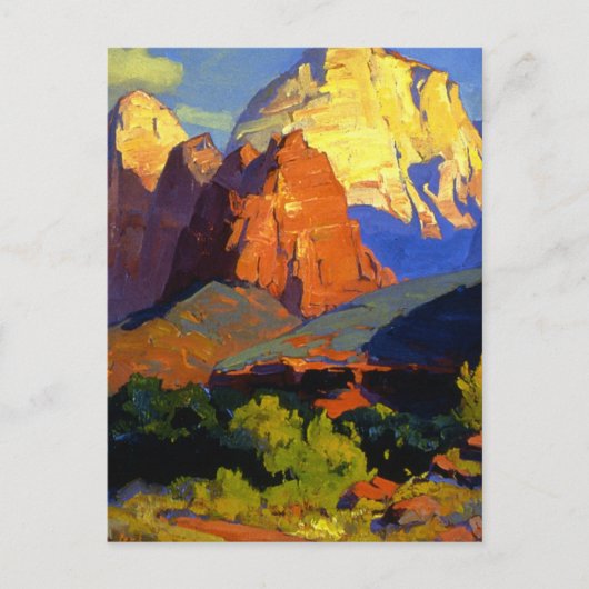 Carte Postale Bischoff - Zion Park (Devant)