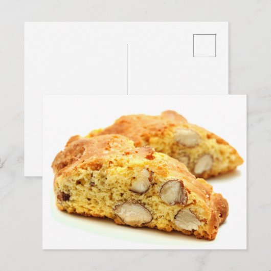 Carte Postale Biscotti (Devant / Derrière)