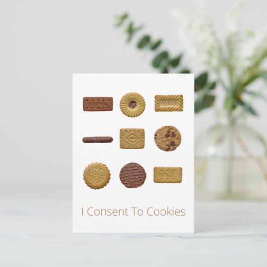 Carte Postale Biscuit (Debout devant)