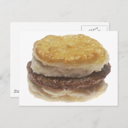 Carte Postale Biscuit (Devant / Derrière)