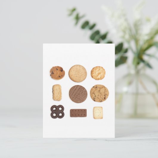Carte Postale biscuits (Debout devant)