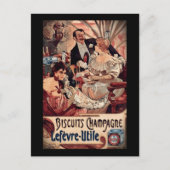 Carte Postale Biscuits de Champagne 1896 (Devant)